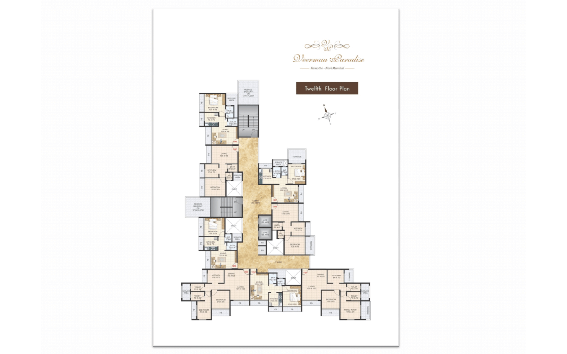 Efficient Floor Plan in Mumbai